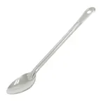image of CAC China SBHS-13 Solid Stainless Steel Basting Spoon, 13" Long, 1.2mm Thick