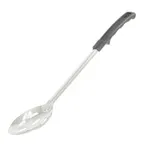 image of CAC China SBSL-15BH Basting Spoon, 15" Long, Slotted, Bakelite Handle, Stainless Steel
