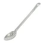 image of CAC China SBSP-18 Perforated Basting Spoon, 18" Long, Stainless Steel, Silver Handle