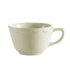 image of CAC China SC-1 Seville 7 oz Coffee Cup, 3-3/4" Dia x 2-3/8" H, Ceramic, Microwave Safe - 1 Dozen