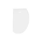 image of CAC China SCPD-7 Dough Scraper, 7-1/2"L x 4-3/4"W, Plastic, 6 per Pack