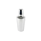 image of CAC China SCSK-16 Cobbler Shaker, 16 oz, 3-Piece Set with Built-In Strainer, Stainless Steel