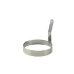 image of CAC China SEGR-5 Stainless Steel Egg Ring, 5" dia. x 1" deep, Dishwasher Safe
