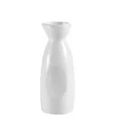 image of CAC China SHA-WP2 Sushia Sake Pot, 10 oz, 2-1/4" dia. x 6-1/8"H, Porcelain, Super White - 1 Dozen