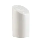 image of CAC China SHER-SS - Salt & Pepper Shaker, 1-3/4" Dia x 3-1/4" H, White, Dishwasher Safe - 1 Dozen