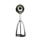 image of CAC China SICD-20S Squeeze Disher, #20, 1.66 oz., Ambidextrous, Stainless Steel Scoop