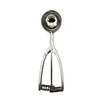 image of CAC China SICD-24S Squeeze Disher, #24, 1.3 oz., Ambidextrous, Stainless Steel Scoop