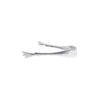 image of CAC China SICT-7 Pom & Ice Tongs, 7" Stainless Steel Utensil for Precise Ice Handling