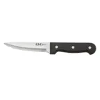 image of CAC China SKP3-02P Steak Knife, 5" Blade, Jumbo, Plastic Handle - 12/Pack