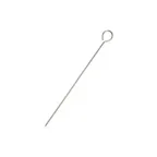 image of CAC China SKSR-10 Stainless Steel Skewer, 10" Round Looped Handle, Pointed End - 1 Dozen