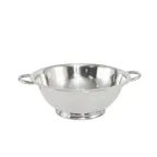 image of CAC China SMCD-5 Colander, 5 qt., 11-5/8" dia. x 3-7/8"H, Stainless Steel