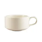 image of CAC China SMG-13 - 13 oz Stoneware Mug, 4"1/8" Dia x 2"3/8" H, Stackable, Microwave Safe - 1 Dozen