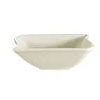 image of CAC China SOH-76 - 20 oz Square Stoneware Bowl, 6½" × 6½" × 2⅛" White, Microwave Safe - 1 Dozen