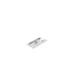 image of CAC China SPCN-N Stainless Steel Steam Table Pan Cover, 1/9 Size, Flat, Handle, 304 SS