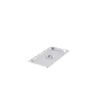 image of CAC China SPCO-T 1/3-Size Steam Pan Cover with Handle, NSF, 304 Stainless - Sold Individually