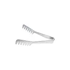 image of CAC China SPGT-8 Spaghetti Tong, 8" Long Stainless Steel Pasta Serving Tool, Smallwares Hand Tool