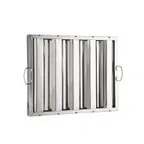 image of CAC China SRHF-2016 Exhaust Hood Filter, 16" H x 20" W Stainless Steel Construction, Heavy-Duty Commercial Kitchen