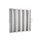 image of CAC China SRHF-2020 Exhaust Hood Filter, 20" H x 20" W Stainless Steel Construction, Commercial Kitchen