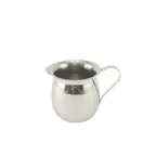 image of CAC China SSBC-10 Bell Creamer Pitcher, 10 Oz Stainless Steel, 9-13 Oz Capacity, Polished Finish