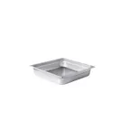 image of CAC China STP2T-24-2 Steel Steam Table Pan, 2/3-size, 2-1/2" deep, Stacking Lug, Dishwasher Safe
