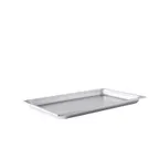 image of CAC China STPF-22-1 Stainless Steel Steam Pan 1/1-size 1-1/4" deep Anti-Jam Lug Dishwasher Safe