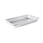 image of CAC China STPF-24-2 Stainless Steel Steam Table Pan, 1/1, 2‑1/2" Deep, 24‑Gauge, Anti‑Jam, NSF Certified