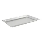 image of CAC China STPF-S25-1 Stainless Steel Steam Table Pan, 1/1-size, 1-1/4" deep, 25 gauge, NSF