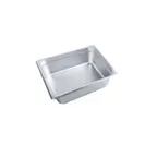 image of CAC China STPH-25-4 Stainless Steel Steam Table Pan, 1/2‑Size, 4" Deep, Anti‑Jam, Dishwasher Safe