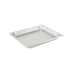 image of CAC China STPH-S25-1 Stainless Steel Steam Table Pan, 1/2-size, 1-1/4" deep, 25 gauge
