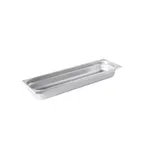image of CAC China STPHL-22-2 Stainless Steel Steam Table Pan, 1/2-Size, 2-1/2" Deep, 22-Gauge, NSF