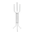image of CAC China SWBT-8FD Wine Bucket Stand, 28" Height, Stainless Steel, Silver Finish, Bar Cooler