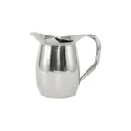 image of CAC China SWPB-2G 2-Quart Stainless Steel Water Pitcher with Ice Guard and Handle - 1/Each