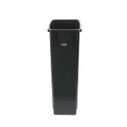 image of CAC China TCSL-23BK Outdoor/Indoor Trash Receptacle