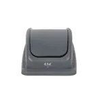 image of CAC China TCSL-D23GY Trash Receptacle Lid / Top