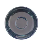 image of CAC China TG-2-CBU - Porcelain Saucer 6" Dia x 7/8" H, Cobalt Blue, Dishwasher Safe - 1 Dozen