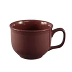 image of CAC China TG-318-PLM - Tango Plum Porcelain Cup 18 Oz (4-5/8" Dia x 3-1/2" H) Safe - 1 Dozen
