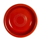 image of CAC China TG-B7-R - Tango Nappie Round 20oz 7" Diameter Porcelain Bowl Red Microwave Safe - 1 Dozen
