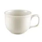 image of CAC China TGO-318 - Jumbo Porcelain Cup 18 Oz (4-5/8" Dia x 3-1/2" H) White Microwave Safe - 1 Dozen