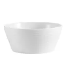 image of CAC China TST-B6 Round Bowl, 6" Diameter x 2" Height, 22 oz Porcelain, Microwave Safe - 1 Dozen