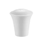 image of CAC China TST-PS - Porcelain Salt & Pepper Shaker 2"¼ H x 1"¼ W x 2"½ D Dishwasher Safe - 1 Dozen