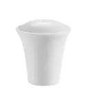 image of CAC China TST-SS - Salt & Pepper Shaker, 2.25" L x 1.25" W x 2.5" H, Super White - 1 Dozen