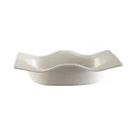 image of CAC China WB-10 - 22 oz Rectangular Bowl, 10" Diameter, White, Dishwasher Safe - 1 Dozen
