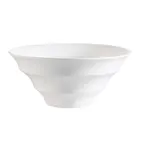 image of CAC China WOB-7 - 18 oz White Porcelain Round Bowl, 7‑1/8" Dia x 3‑1/4" H, Dishwasher Safe - 1 Dozen