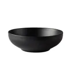 image of CAC China XBRW-BL7 - 25oz 7" Diameter Round Black Melamine Bowl, 6-7" 1 Qt Capacity - 1 Dozen