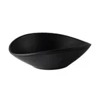 image of CAC China XBRW-BT8 - 20oz Brunswick Bowl, 8"-9" Matte Black Melamine, 3/4 Qt Capacity - 1 Dozen