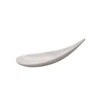 image of CAC China XSPN-TS60-W Tasting Spoon, 0.5oz, 5‑3/4" L x 1‑7/8" W x 1" H, White Melamine - 1 Dozen
