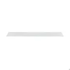image of Beverage Air 705-397D-06 White Poly Cutting Board, 48"W x 29"D, 3/8" Thick, Plastic