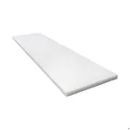 image of Beverage Air 705-397D-11 White Poly Cutting Board, 60"W x 27.625"D, 0.438" Thick, Plastic Construction for UCR60