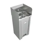 image of BK Resources BKHS-W-1410SS-PED Hand Sink