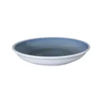 image of GET PA1002837512 - 10" Round Porcelain Bowl, 52.4 Oz, Corona Aqua Arctic - Dozen